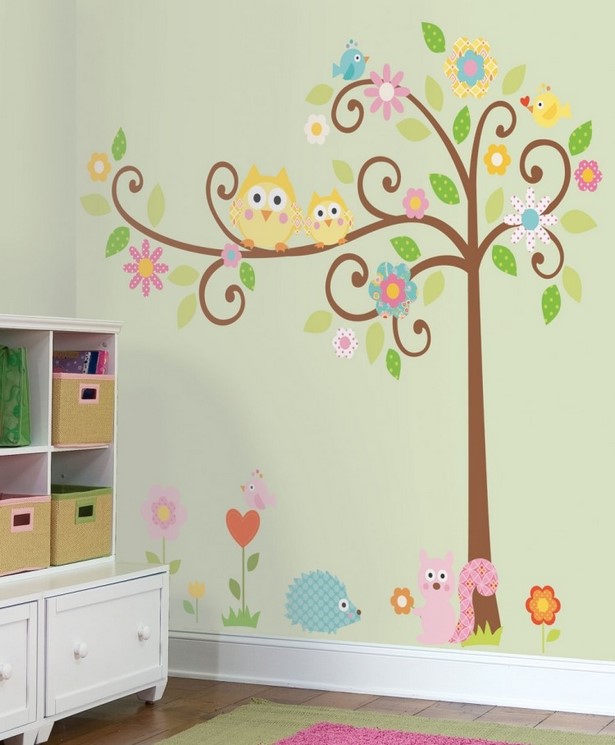 kinderzimmer-deko-eule-19_17 Gyerekszoba dekoráció bagoly