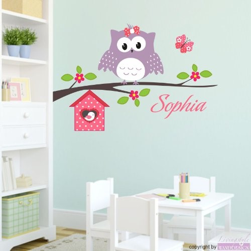 kinderzimmer-deko-eule-19_3 Gyerekszoba dekoráció bagoly