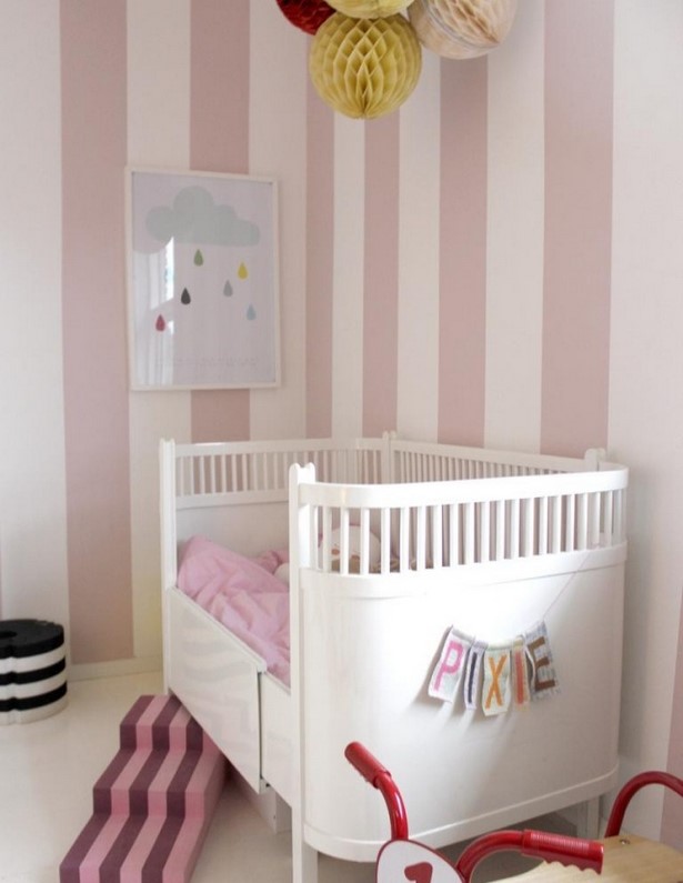 wandfarbe-babyzimmer-ideen-40_13 Fali színes baba szoba ötletek