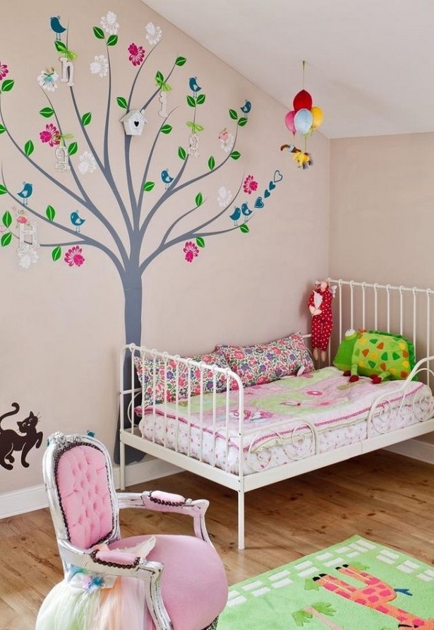 wandgestaltung-babyzimmer-ideen-98_2 Fali tervezés baba szoba ötletek