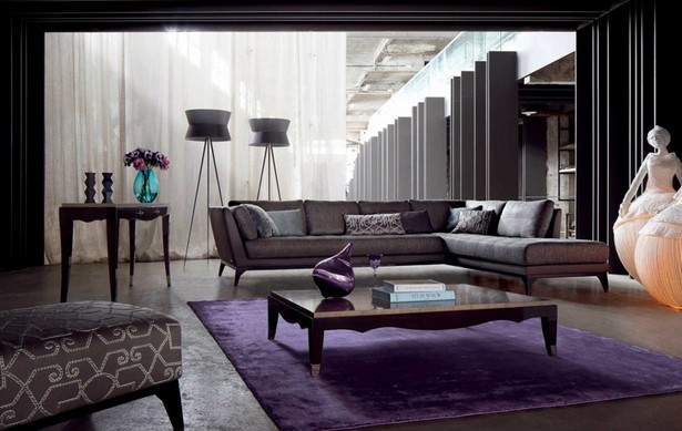 wohnzimmer-mit-schwarzer-couch-57_20 Nappali fekete kanapéval