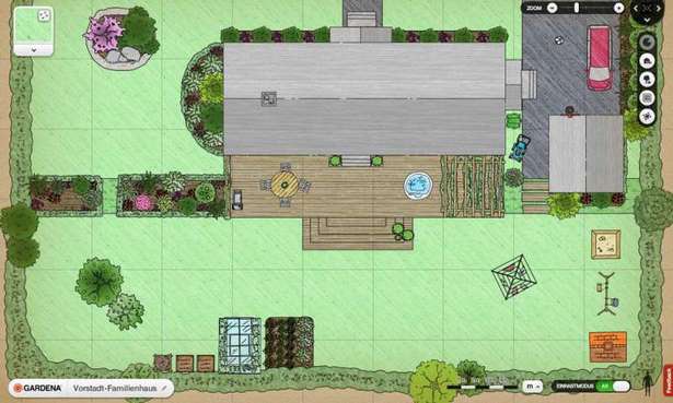 Tervezze meg kertjét online