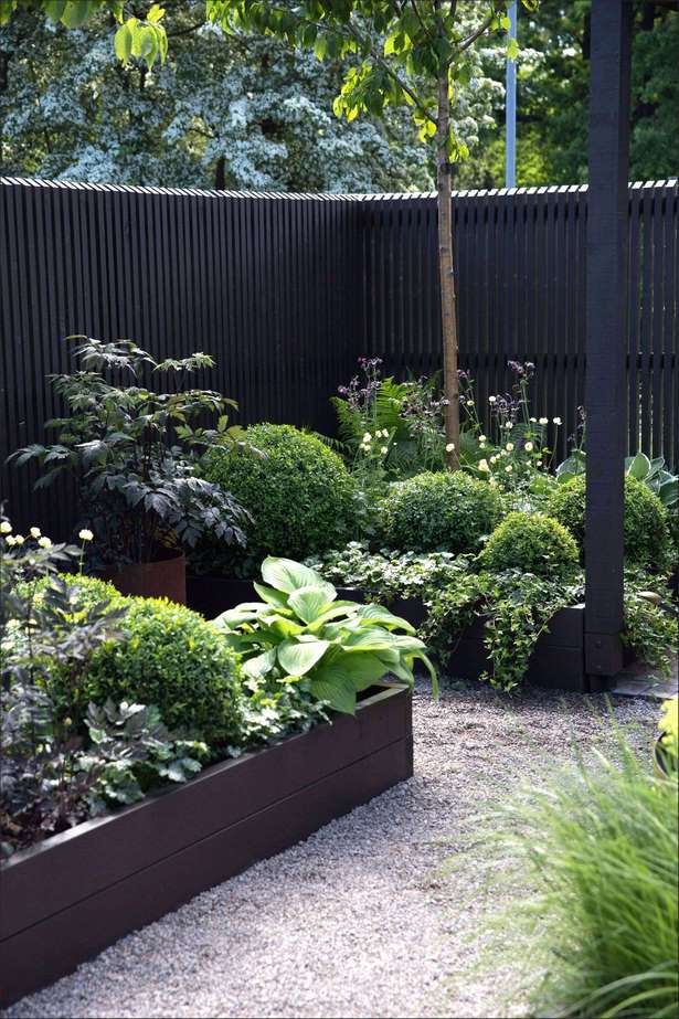 Ötletek elülső kert design kert
