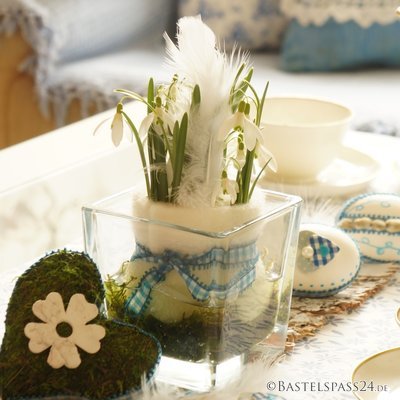 tischdeko-ostern-90_4 Asztal dekoráció Húsvét