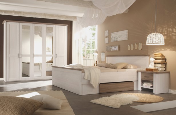 wandfarbe-weisse-mobel-schlafzimmer-63 Fal színe, fehér hálószoba bútorok