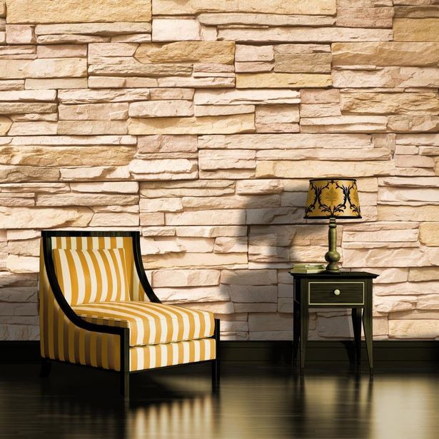 deko-wandsteine-wohnzimmer-14_7 Dekoratív fal kövek nappali