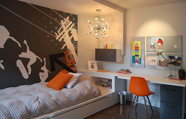 einrichtungsideen-fr-kleine-jugendzimmer-14_14 Lakberendezési ötletek kis ifjúsági szobákhoz