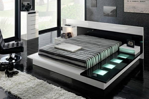 einrichtungsideen-schlafzimmer-modern-01 Belső ötletek hálószoba modern