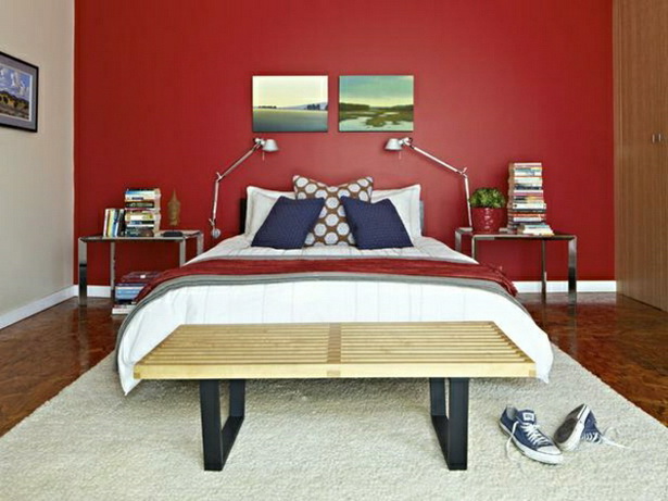 farbgestaltung-wnde-schlafzimmer-13 Színes design falak hálószoba