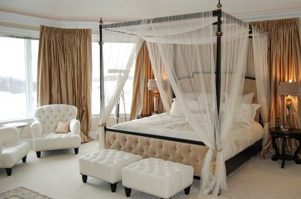 schlafzimmer-romantisch-einrichten-90 Romantikus Hálószoba bútorok
