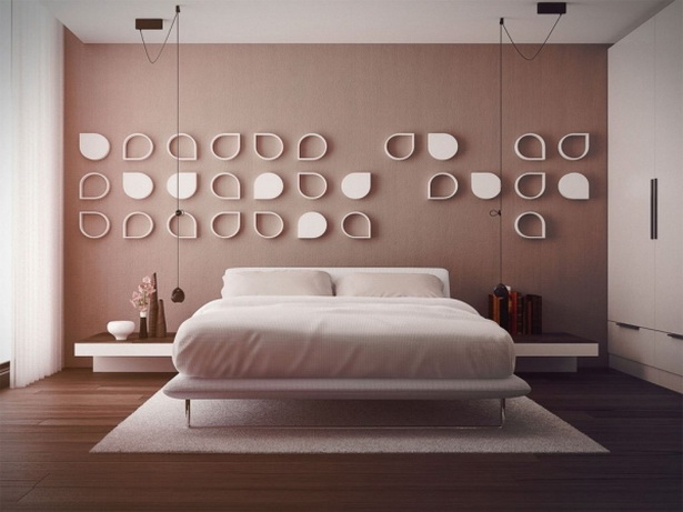 schlafzimmer-wand-ideen-22 Hálószoba fal ötletek