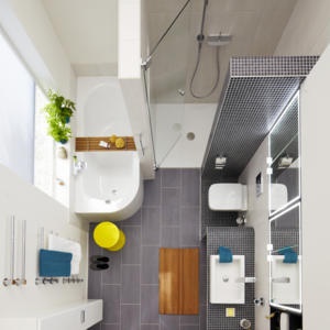 Fürdőszoba ötletek kis szoba