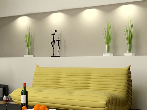 deko-beleuchtung-wohnzimmer-24_6 Dekoratív világítás nappali