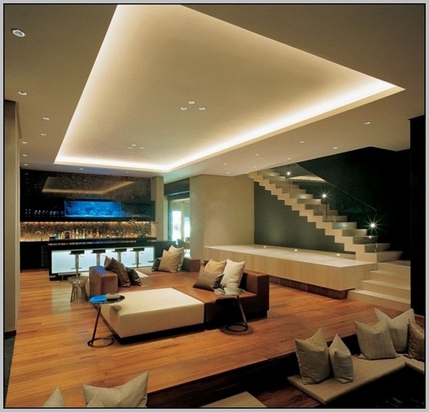 deko-beleuchtung-wohnzimmer-24_9 Dekoratív világítás nappali
