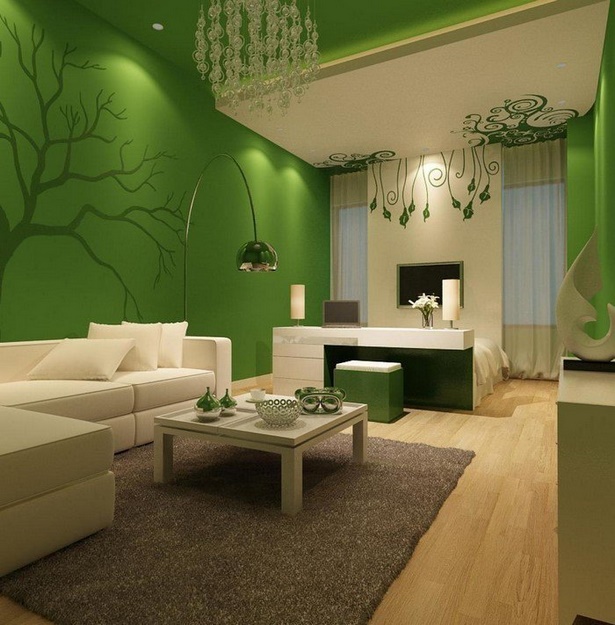 dekoideen-wohnzimmer-grn-94_6 Dekorációs ötletek nappali zöld