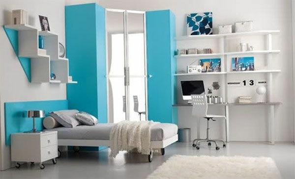 jugendzimmer-modern-einrichten-59 Modern bútorok ifjúsági szobákhoz