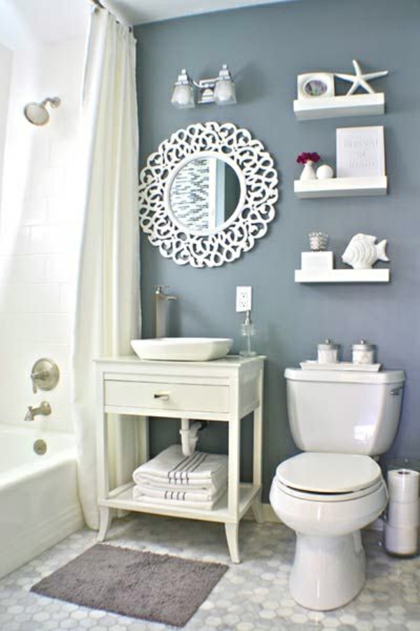 kleines-bad-dekorieren-40 Kis fürdőszoba díszítő