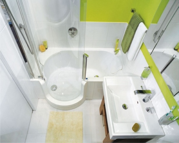 kleines-bad-mit-dusche-gestalten-78 Tervezzen egy kis fürdőszoba zuhanyzóval