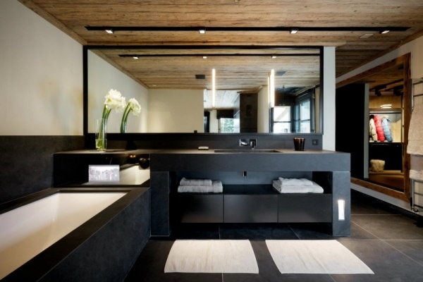 Luxus fürdőszoba modern