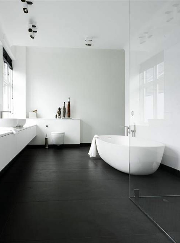 Modern fürdőszoba padló