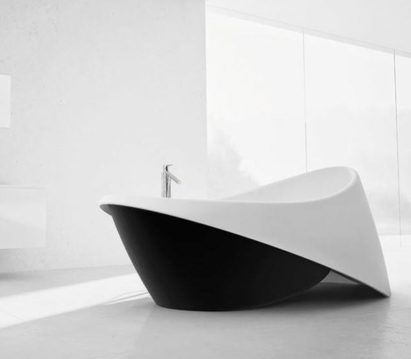 moderne-bder-mit-freistehender-badewanne-47_13 Modern fürdőszobák szabadon álló káddal