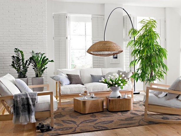 pflanzen-dekoration-wohnzimmer-63_5 Növények dekoráció nappali