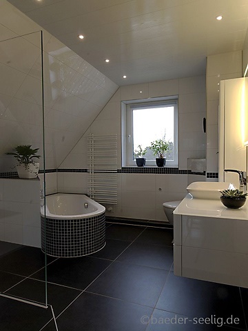 Design gyönyörű nappali fürdőszoba