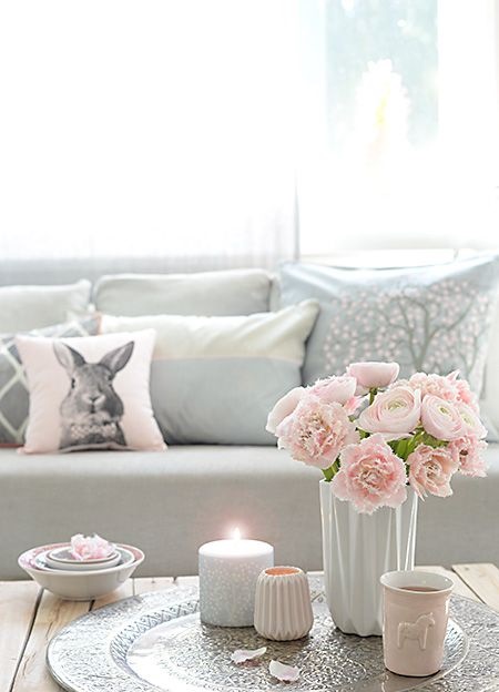 wohnzimmer-deko-rosa-11 Nappali deco rózsaszín