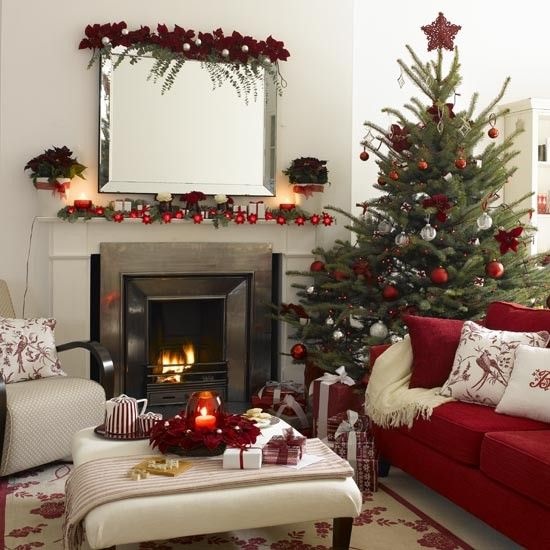 wohnzimmer-dekorieren-weihnachten-07_5 Nappali díszítő karácsony