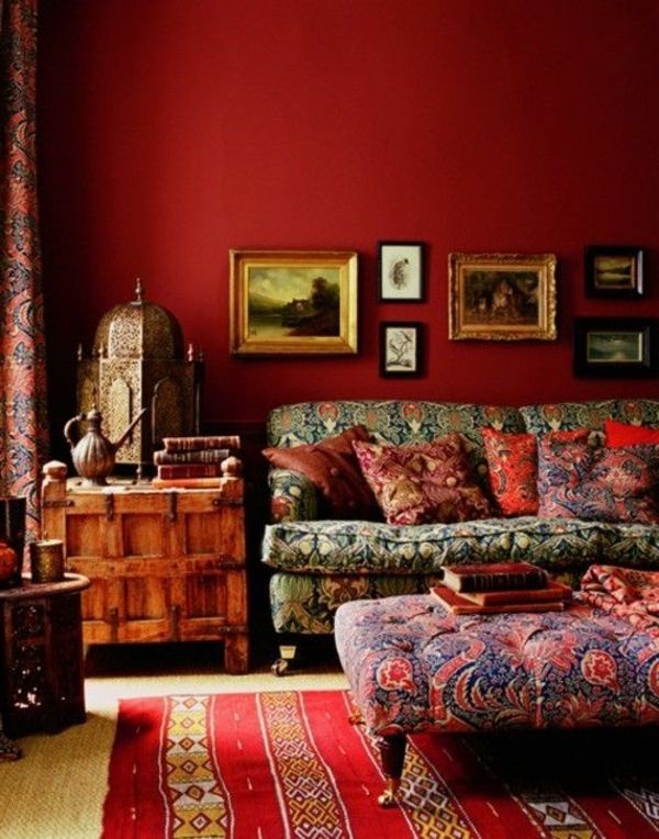 wohnzimmer-in-rot-gestaltet-73_15 Nappali díszített Piros