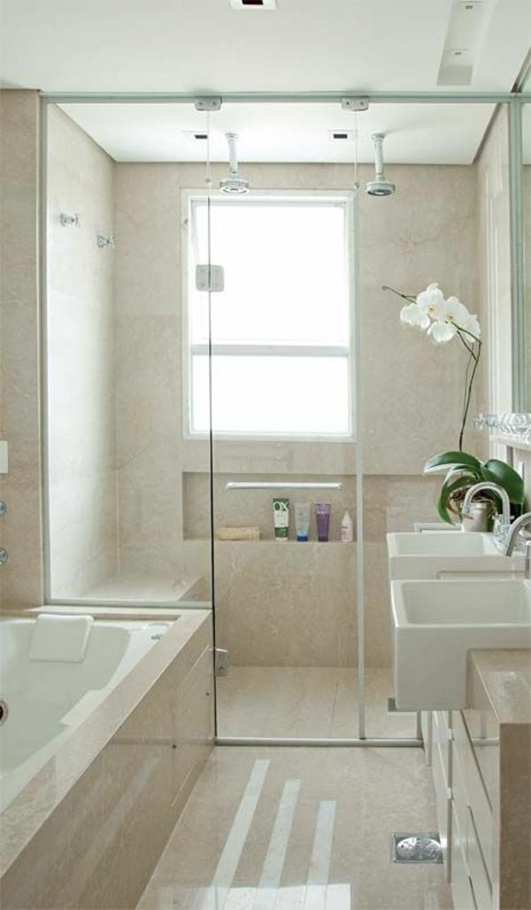 dusche-und-badewanne-in-kleinem-bad-37_14 Zuhanyzó és kád kis fürdőszoba