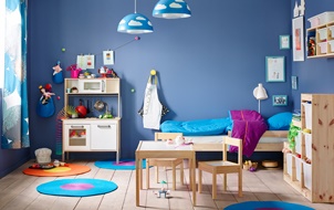 Gyermekszoba 2 éves fiúk számára