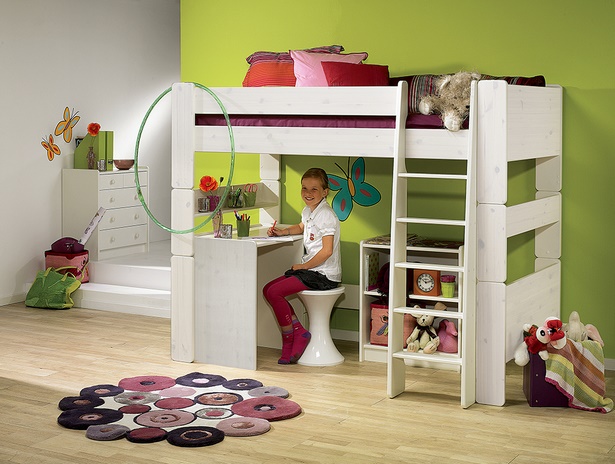 kinderzimmer-mit-hochbett-gestalten-91_12 Tervezés gyermekszoba tetőtéri ágy