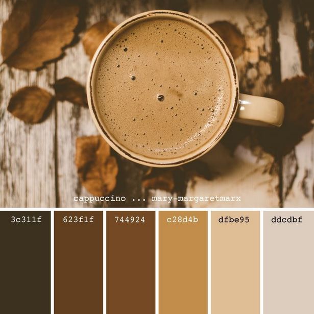 Cappuccino színes fal