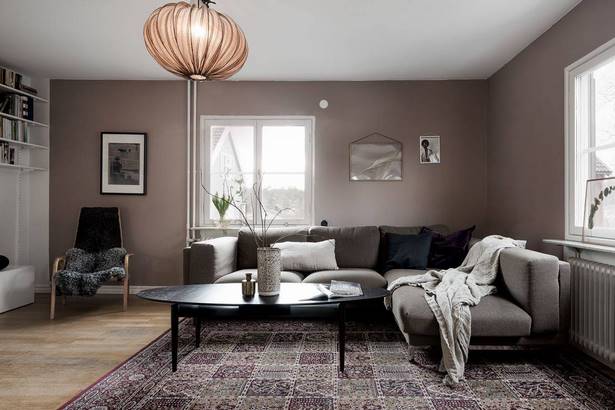 farbgestaltung-wohnzimmer-wande-42_12 Színes design nappali falak