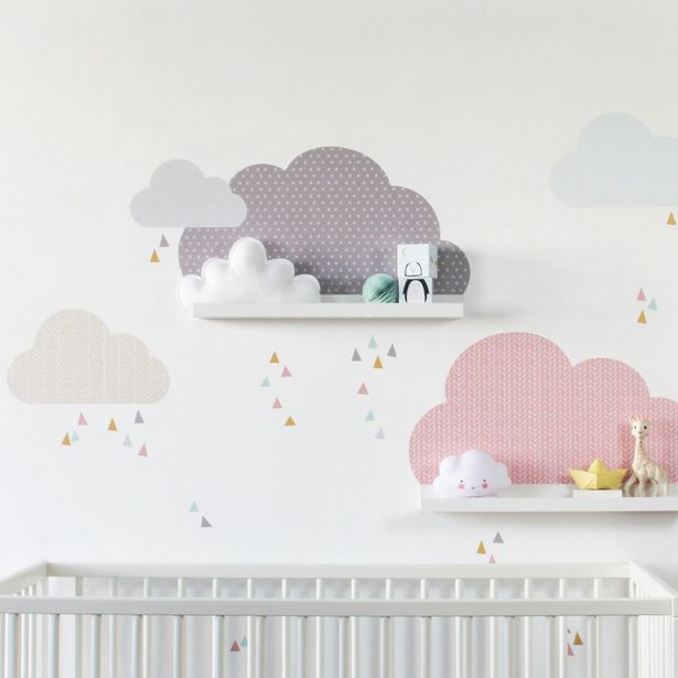 kinderzimmer-deko-wolke-94_16 Gyermekszoba dekoráció felhő