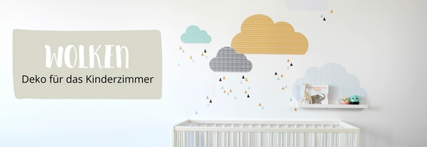kinderzimmer-deko-wolke-94_9 Gyermekszoba dekoráció felhő
