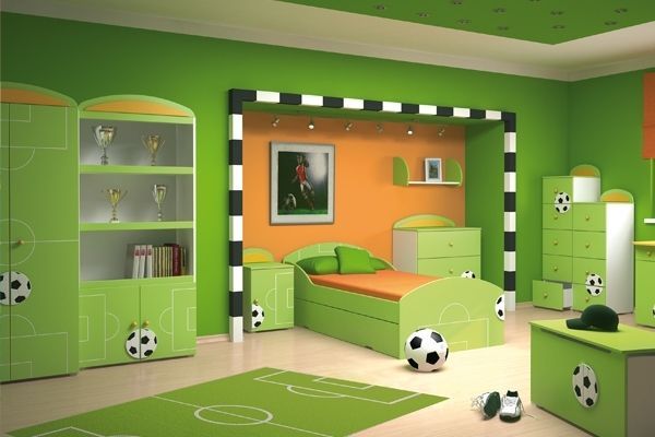 kinderzimmer-gestalten-fussball-45_11 Gyermek szoba design futball