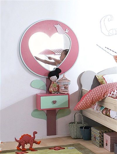 spiegel-kinderzimmer-madchen-34_14 Tükör gyermekszoba lány