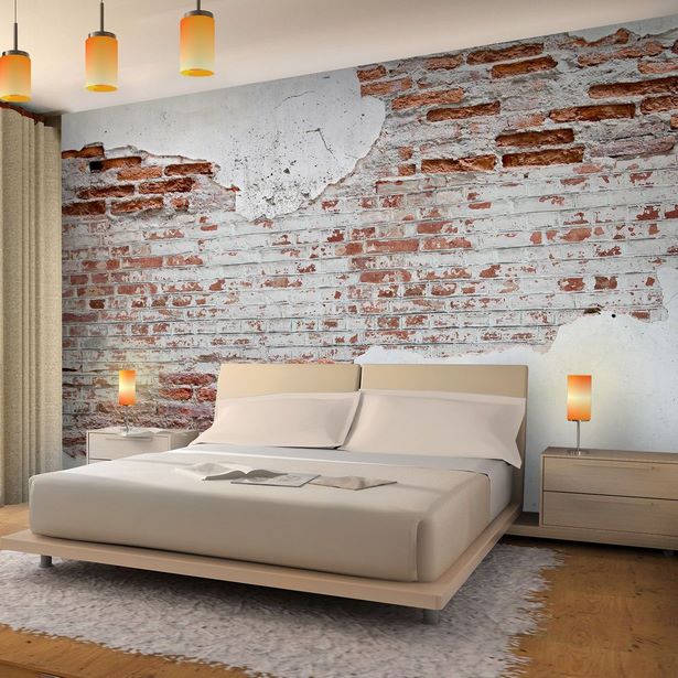 steinwand-tapete-schlafzimmer-09_17 Kő fal tapéta hálószoba