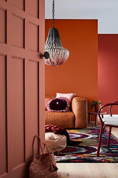 terracotta-wandfarbe-wohnzimmer-18_2 Terrakotta fal színes nappali