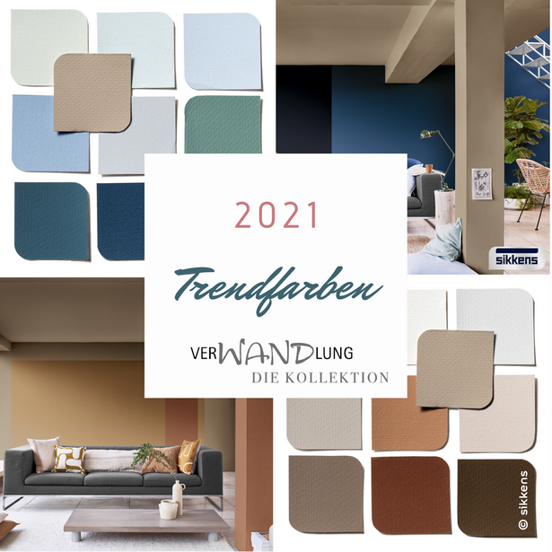 trendfarben-wohnzimmer-43 Divatos színek nappali