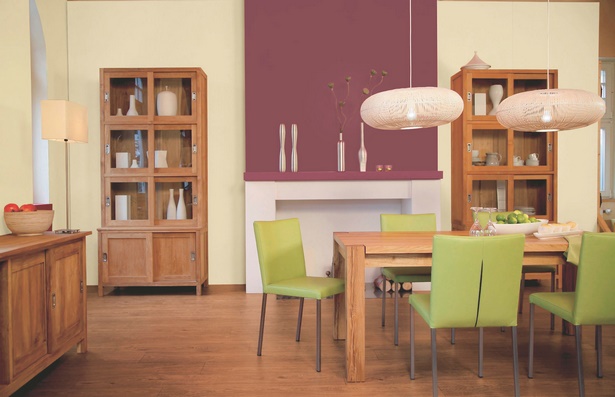 wandfarbe-braune-mobel-52_15 Fal színe barna bútorok