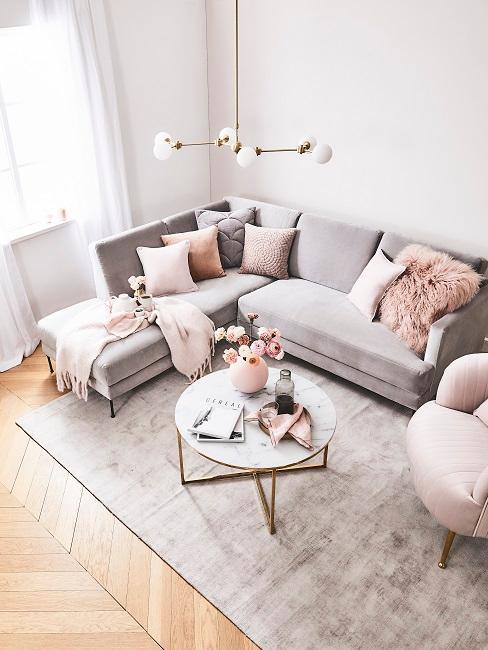 wohnzimmer-ideen-graues-sofa-42_6 Nappali ötletek szürke kanapé