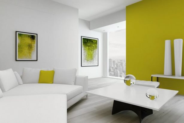 wohnzimmerwande-farblich-gestalten-74_15 Design nappali falak színes