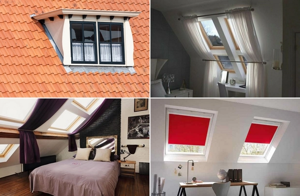 gardinen-dachfenster-ideen-001 Függöny tetőablak ötletek