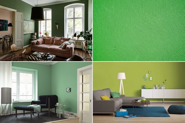 grune-wandfarbe-wirkung-001 Zöld falfesték hatása