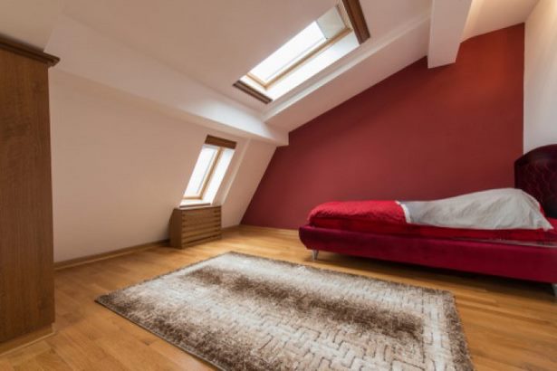 farbe-fur-schlafzimmer-mit-schrage-37_19 Színes hálószoba ferde