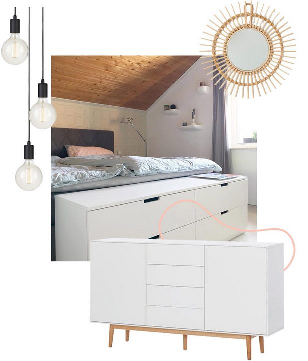 farbe-fur-schlafzimmer-mit-schrage-37_6 Színes hálószoba ferde