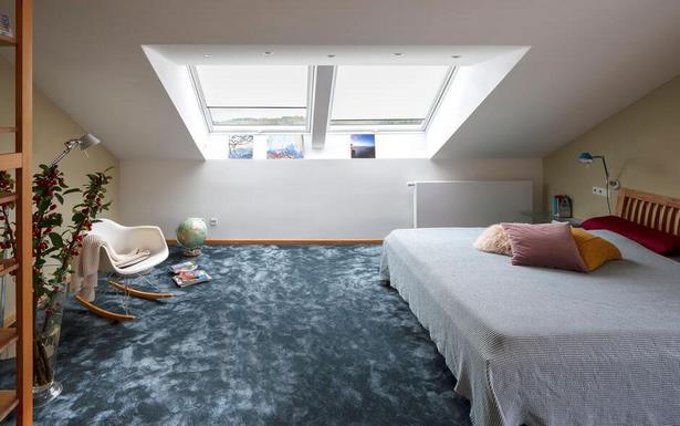 schlafzimmer-dachschrage-farblich-gestalten-76_8 Tervezzen egy hálószobát egy lejtős tetővel
